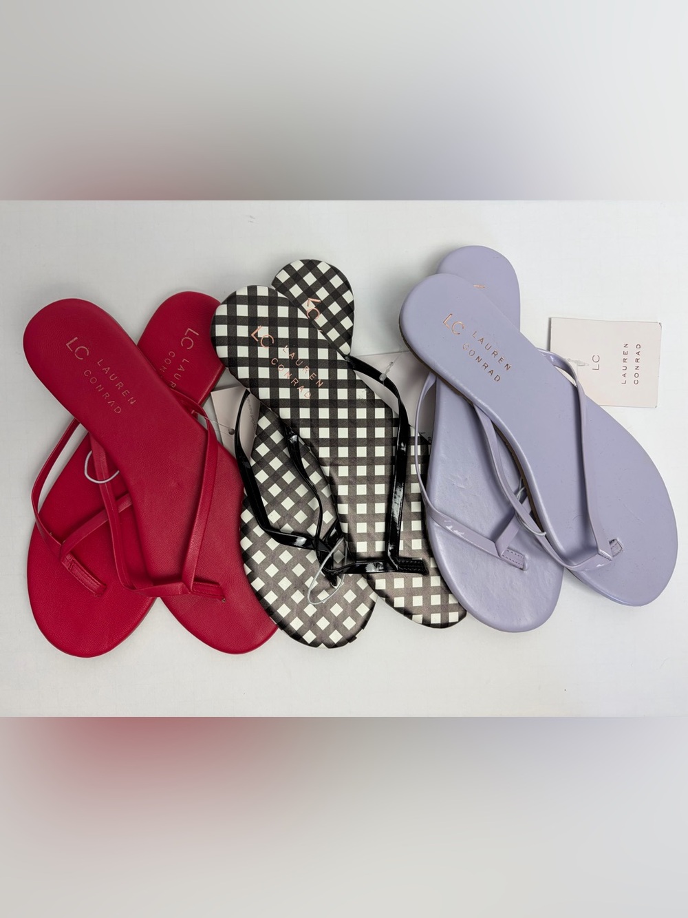 3 Pairs of LC Lauren Conrad Sandals